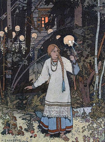 Ivan Bilibin Vasilisa the Beautiful 1899
